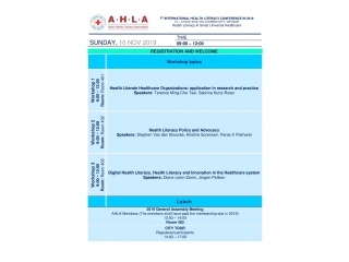 Workshop Registration: 7AHLA